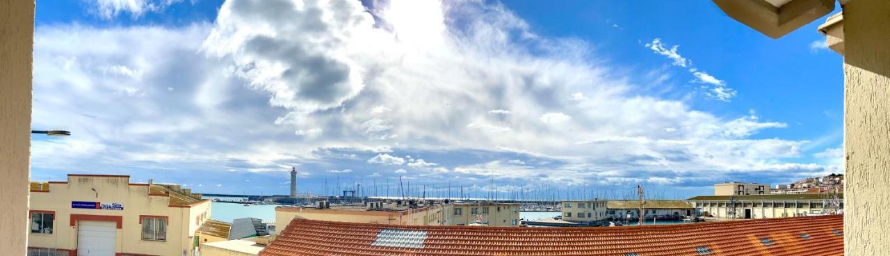 Escale Paisible A Sete, Belle Terrasse Vue Sur Mer Exterior foto